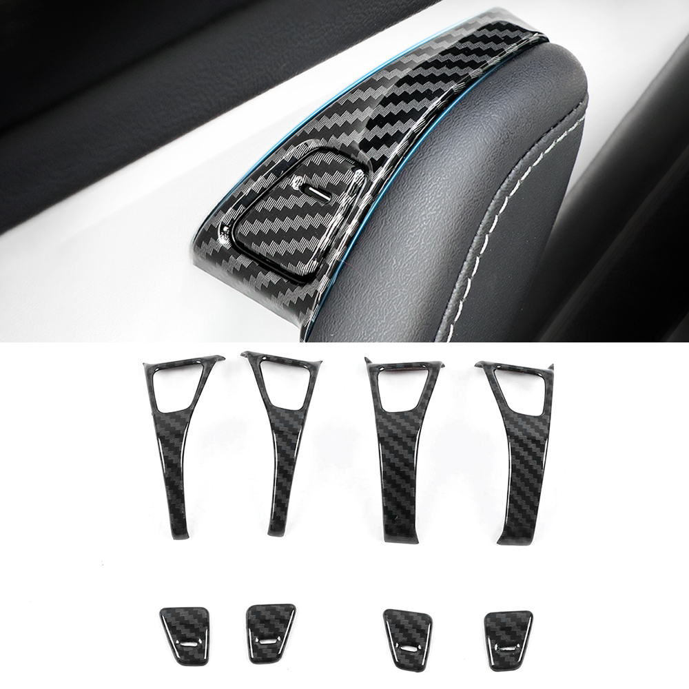 CarMango for Tesla Model Y 2020-2021 Car Accessory Inner Door Handle Bezel Trim Frame Cover Sticker Interior Decoration Molding
CarMango for Tesla Model Y 2020-2021 Car Accessory Inner Door Handle Bezel Trim Frame Cover Sticker Interior Decoration Molding