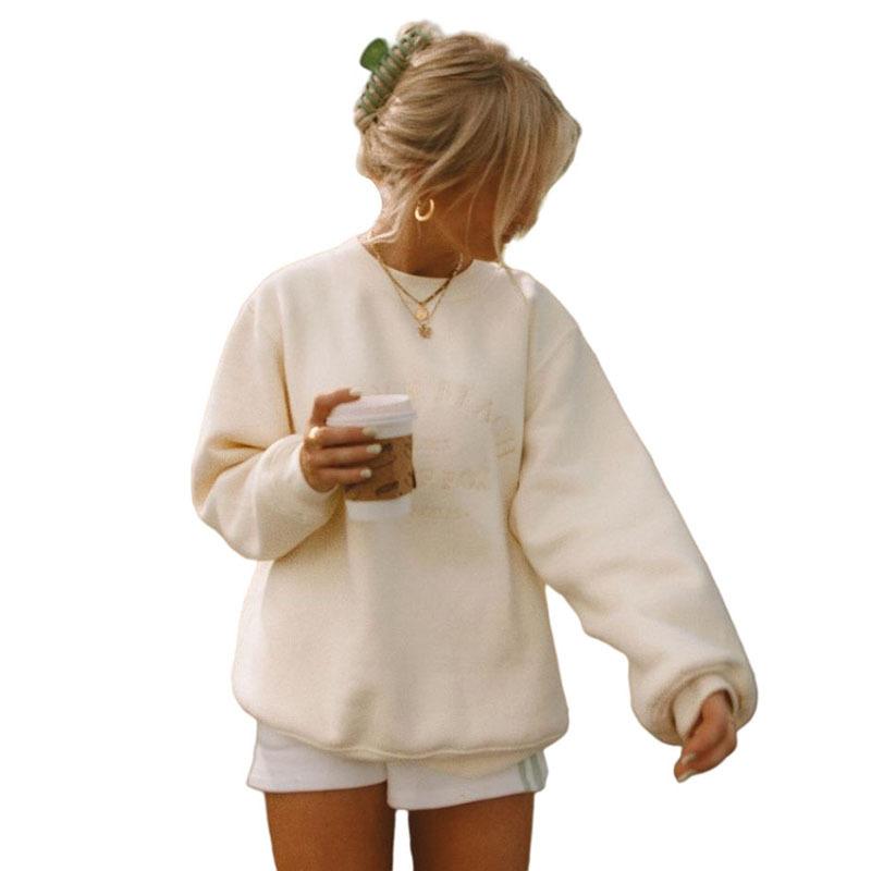 Women' Hoodies & Sweatshirts 2021 Autumn Winter Girl Korean Version Street Style Letter Long Sleeve Sweatshirt Female Loose Thicken Women P, Apricot
Women' Hoodies & Sweatshirts 2021 Autumn Winter Girl Korean Version Street Style Letter Long Sleeve Sweatshirt Female Loose Thicken Women P, Apricot