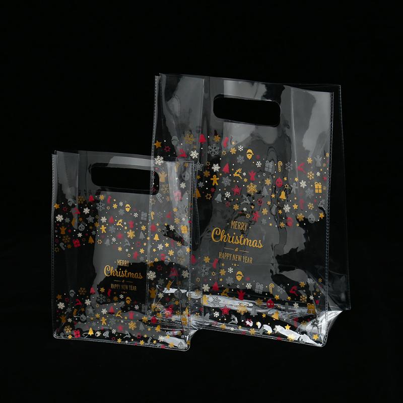 Shopping Bags 2 Pack Clear PVC Christmas Gift Bag Year Plastic Available For Custom, Clear blank
Shopping Bags 2 Pack Clear PVC Christmas Gift Bag Year Plastic Available For Custom, Clear blank