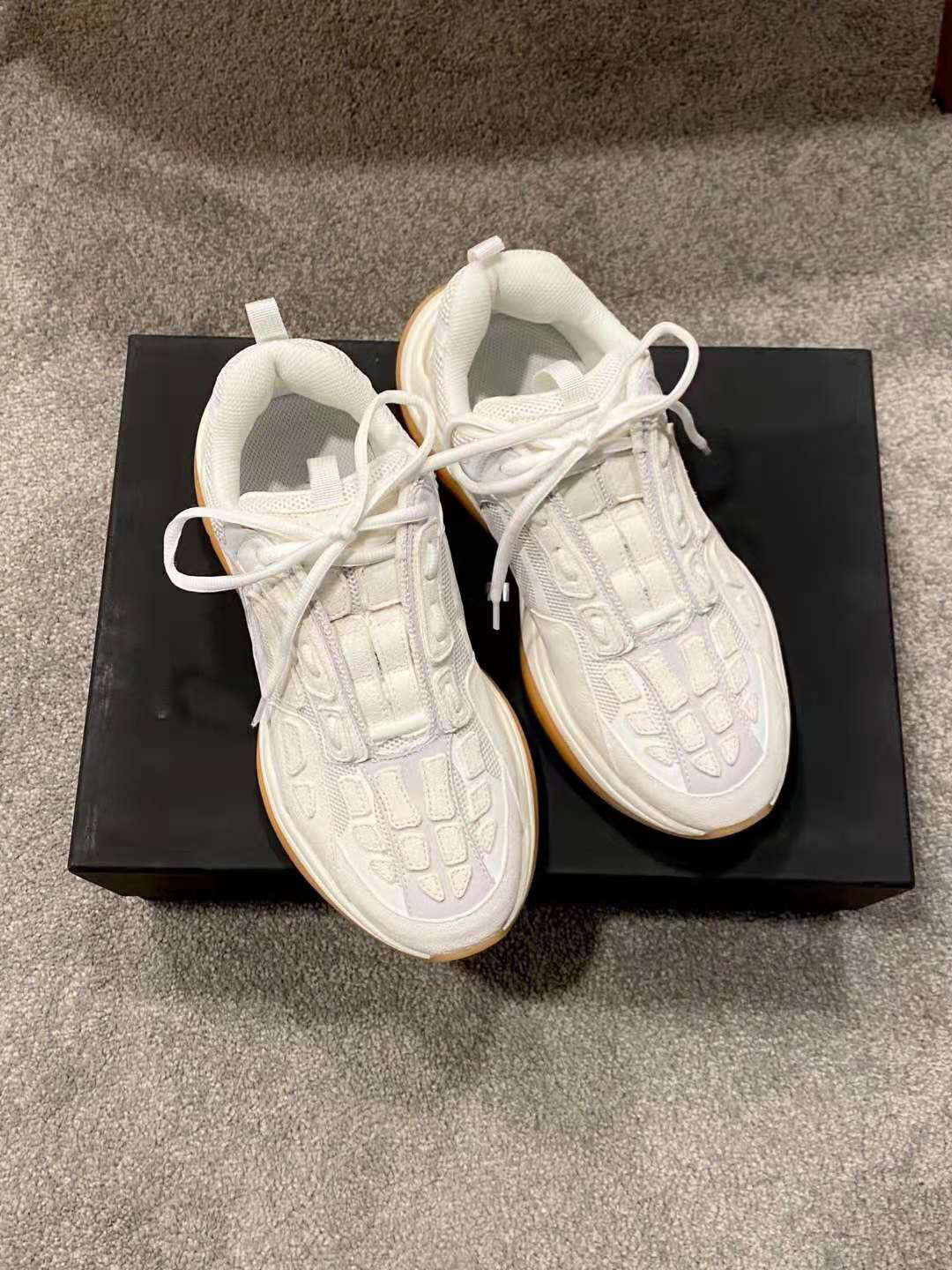 Man Shoes Bone Runner Sneakers Low-top Lace-up Skeleton Ami Ri Trainers, As picture
Man Shoes Bone Runner Sneakers Low-top Lace-up Skeleton Ami Ri Trainers, As picture