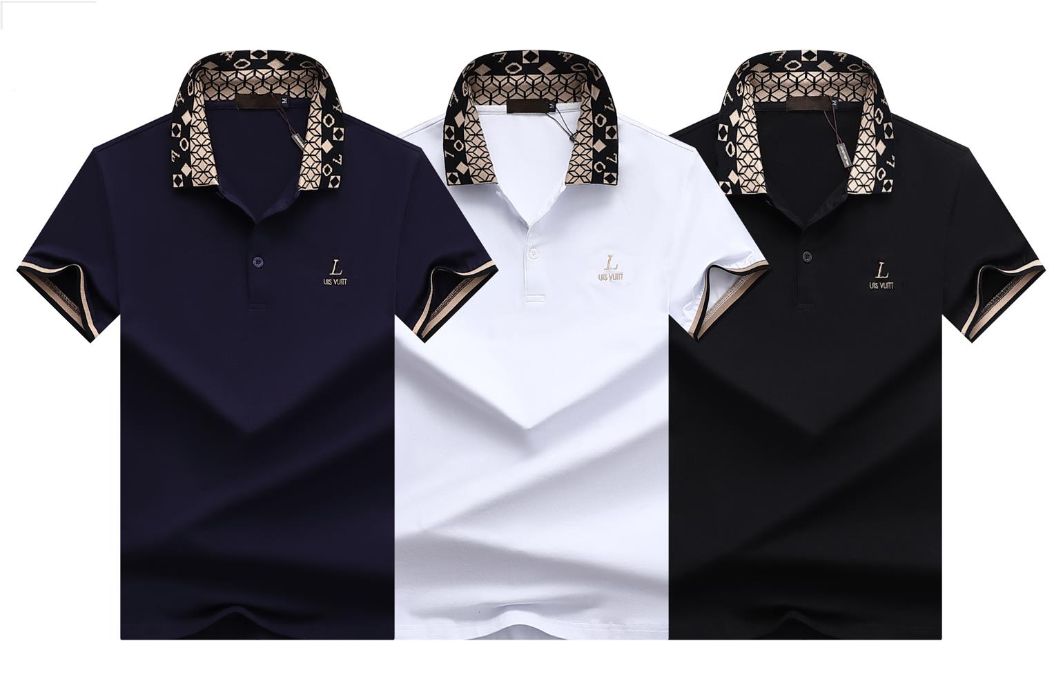 2021 luxury brand mens designer polo T shirt summer fashion breathable short-sleeved lapel casual top M-3XL#42, Black
2021 luxury brand mens designer polo T shirt summer fashion breathable short-sleeved lapel casual top M-3XL#42, Black