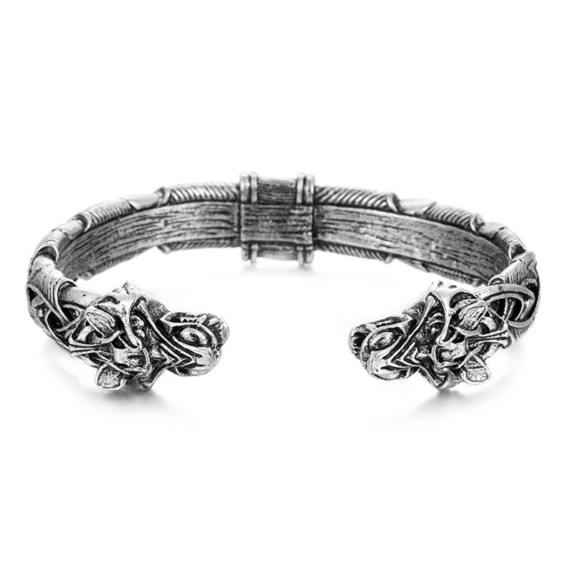 The Great Fenrir Handcrafted Bracelet Viking Fashion Jewelry For Men Women SCI88 Charm Bracelets