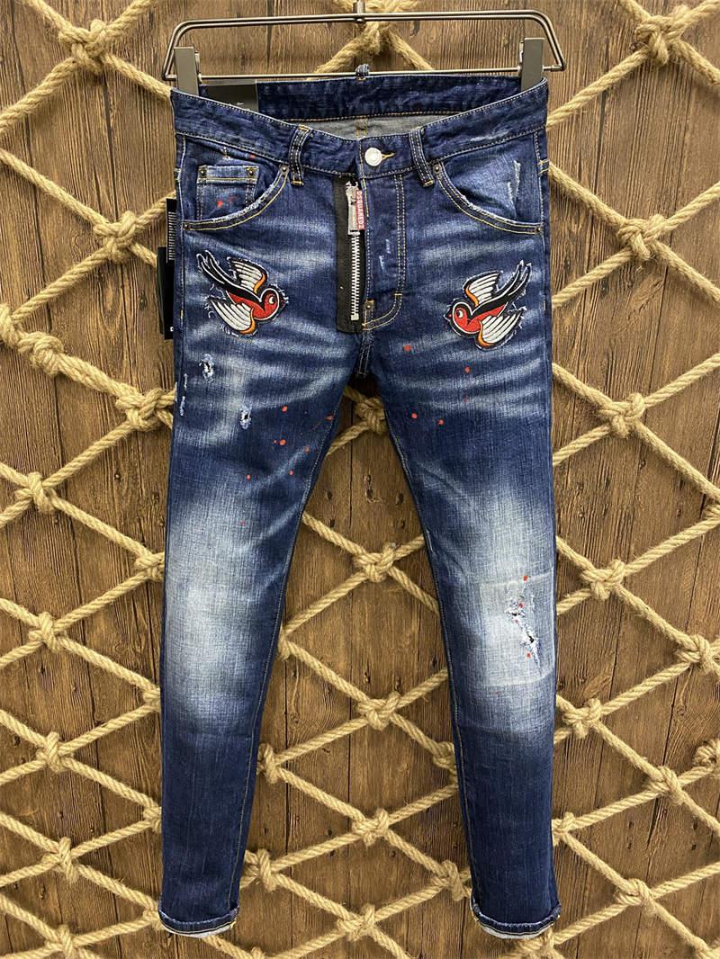 2021 New Arrivals D2 Mens Luxury Designer Denim Jeans Holes Trousers Dsquare Biker Pants Men's Clothing 9802, Blue
2021 New Arrivals D2 Mens Luxury Designer Denim Jeans Holes Trousers Dsquare Biker Pants Men's Clothing 9802, Blue