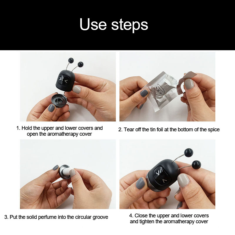 Universal Car Air Outlet Aromatherapy Air Vent Freshener Fragrance Dispenser Mini Robot Cartoon Auto Perfume Clip Interior Decoration Accessories