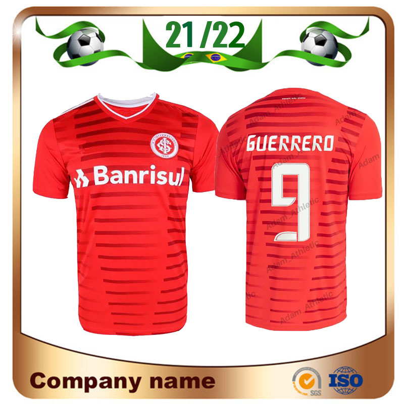 21/22 Sport Club Internacional soccer jersey 2021 Home red Shirt GUERRERO LOPEZ N. PATRICK POTTKER D'Alessandro Football Uniform
21/22 Sport Club Internacional soccer jersey 2021 Home red Shirt GUERRERO LOPEZ N. PATRICK POTTKER D'Alessandro Football Uniform