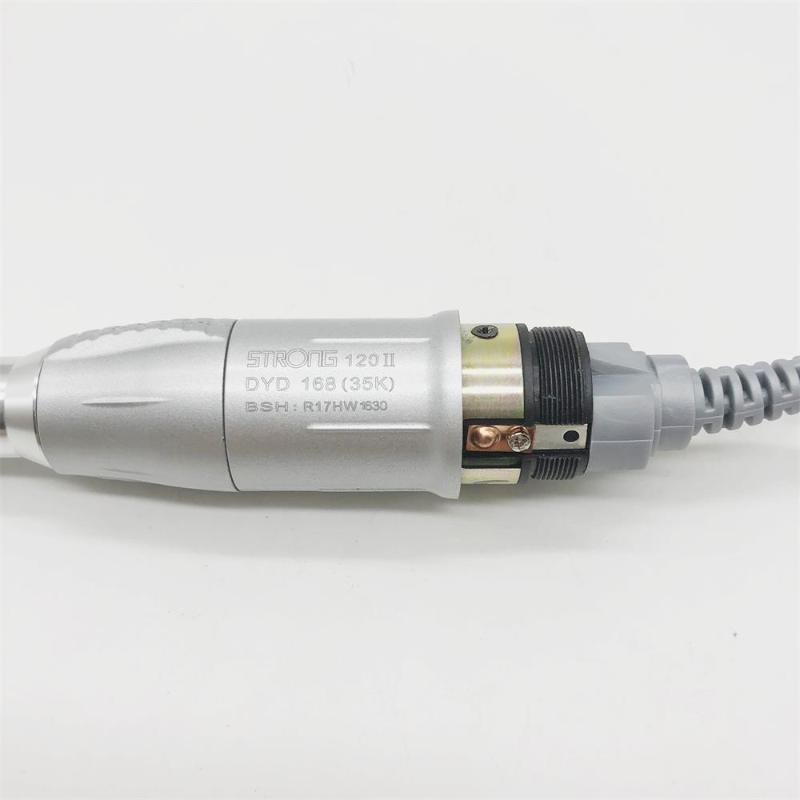 Nail Drill & Accessories 35000rpm Strong 120II Micro Motor Handpiece For 210 Control Box Manicure Machine Electric Handle