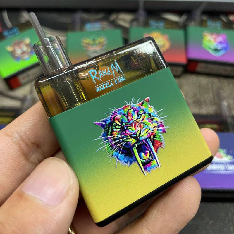 2021 E Cigarette RGB Lighting Rechargeable Randm Dazzle King Disposable Devices Vape Pen 3000 Puffs Pods Starter Kit 8ml Cartridges Bars Ecigs
2021 E Cigarette RGB Lighting Rechargeable Randm Dazzle King Disposable Devices Vape Pen 3000 Puffs Pods Starter Kit 8ml Cartridges Bars Ecigs