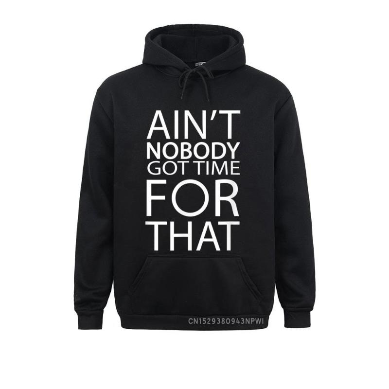 Men's Hoodies & Sweatshirts Ain't Nobody Got Time For That - Funny Pullover Hip Hop Long Sleeve Men Winter Fall Clothes, Black
Men's Hoodies & Sweatshirts Ain't Nobody Got Time For That - Funny Pullover Hip Hop Long Sleeve Men Winter Fall Clothes, Black
