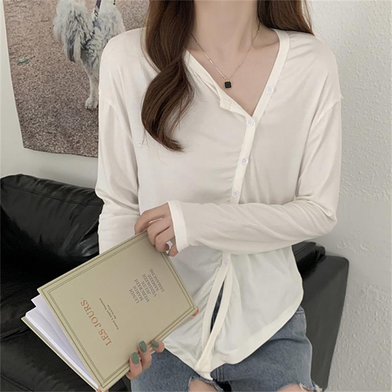 Women's Jackets Alien Kitty Chic OL Tops Bottom Slim Cardigan Coat Office Lady Irregular 2021 V-Neck Femme Thin Autumn Loose Casual Women, Black;brown
Women's Jackets Alien Kitty Chic OL Tops Bottom Slim Cardigan Coat Office Lady Irregular 2021 V-Neck Femme Thin Autumn Loose Casual Women, Black;brown