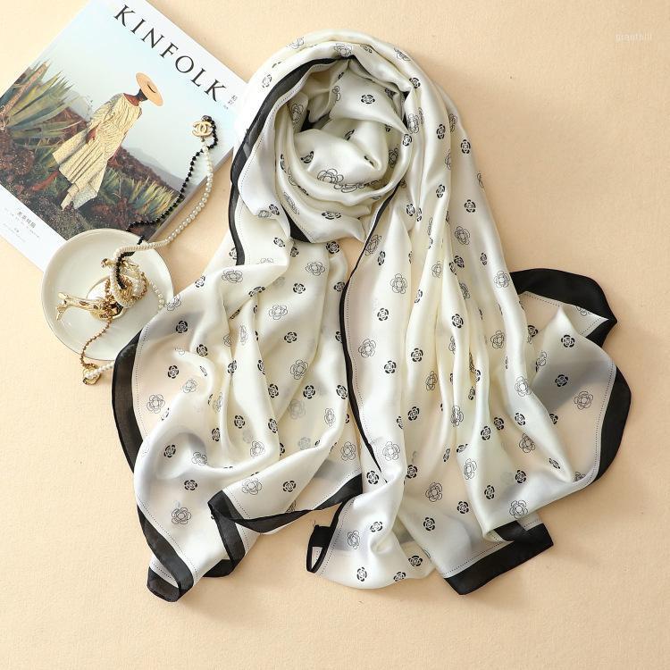 Scarves Silk Female Classic Small Camellia Scarf Is Prevented Bask In Shawls Tourism Po Sea Beach Towels, Blue;gray
Scarves Silk Female Classic Small Camellia Scarf Is Prevented Bask In Shawls Tourism Po Sea Beach Towels, Blue;gray