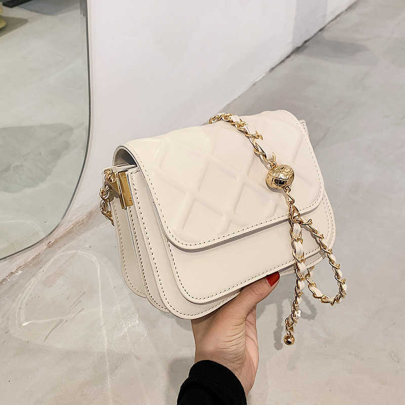 Lingge chain satchel women's 2021 new fashion Single Shoulder Messenger Satchel, Yellow
Lingge chain satchel women's 2021 new fashion Single Shoulder Messenger Satchel, Yellow