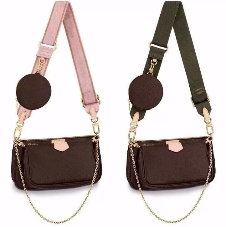 Designers Women Shoulder Bags luxury pochette 3pcs Leather Crossbody bag lady flower handbags Coin Purse wallet with date code
Designers Women Shoulder Bags luxury pochette 3pcs Leather Crossbody bag lady flower handbags Coin Purse wallet with date code