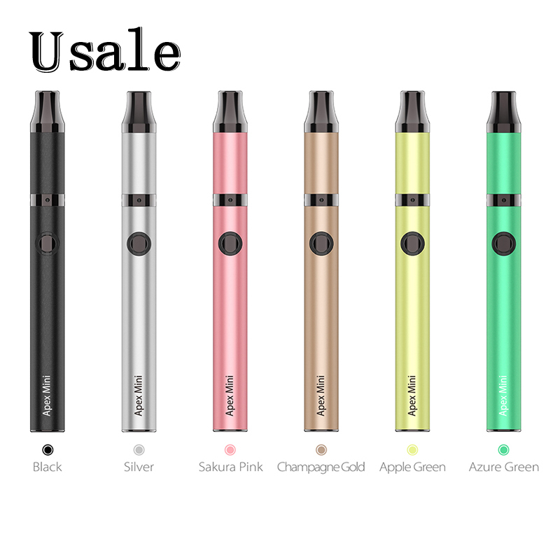 Yocan Apex Mini Kit with 380mAh Battery Quartz Dual Coil Wax Pen Vaporizer QDC Coils Vape System 100% Original, Sakura pink
Yocan Apex Mini Kit with 380mAh Battery Quartz Dual Coil Wax Pen Vaporizer QDC Coils Vape System 100% Original, Sakura pink