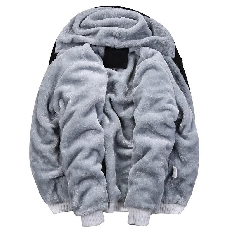 Autumn Winter Warm Tracksuit Men 2 Piece Thick Sweatshirt Jackets Sweatpant 2021 Brand Mens Suit Casual Sportswear Male Outwear Men's Tracks