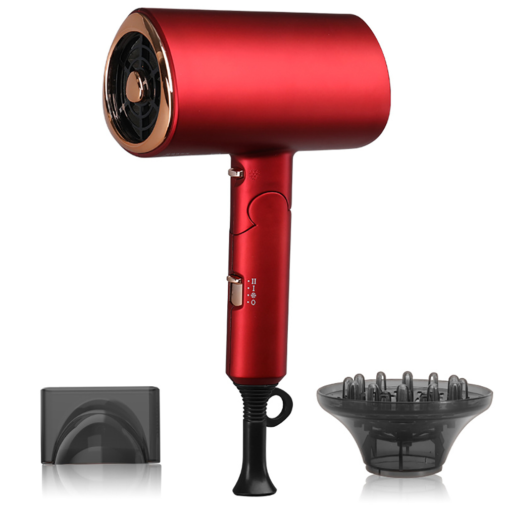 Hair Dryer Professional Salon Blow Powerful 1800W for Fast Drying Lightweight with 2 Heating / Speed/Cool Button
