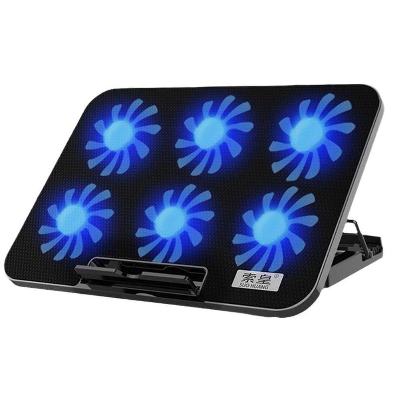 Laptop Cooling Pads Pad Base Gaming Cooler Adjustable Notebook Stand Six Fan With USB Cable Accessories
Laptop Cooling Pads Pad Base Gaming Cooler Adjustable Notebook Stand Six Fan With USB Cable Accessories