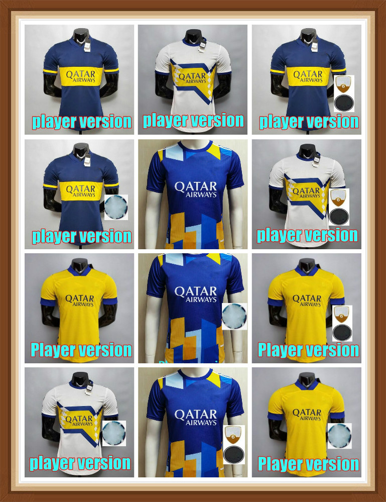 Player version 20 21 Boca Juniors maillot foot soccer jersey SALVIO TEVEZ DE ROSSI 2021 MARADONA football shirt men kids camiseta, Black;yellow 
Player version 20 21 Boca Juniors maillot foot soccer jersey SALVIO TEVEZ DE ROSSI 2021 MARADONA football shirt men kids camiseta, Black;yellow