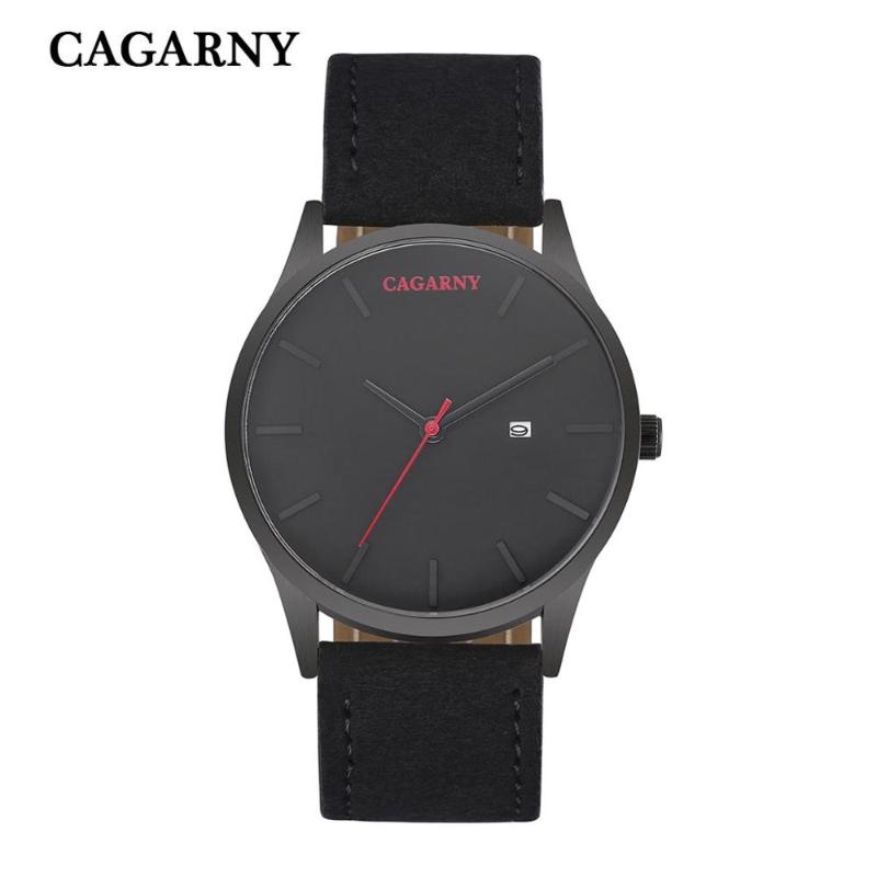 Wristwatches Waterproof Brand Cagarny Date Men's Watch Fashion Business Leather Strap Quartz Luxury Japanese Movement Male Bell Relogio, Slivery;brown
Wristwatches Waterproof Brand Cagarny Date Men's Watch Fashion Business Leather Strap Quartz Luxury Japanese Movement Male Bell Relogio, Slivery;brown