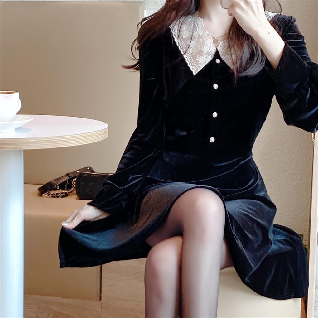 party lace velvet s xl womens dress plus size spring femme girls female vintage long sleeve women dresses robe vestido, Black;gray
party lace velvet s xl womens dress plus size spring femme girls female vintage long sleeve women dresses robe vestido, Black;gray