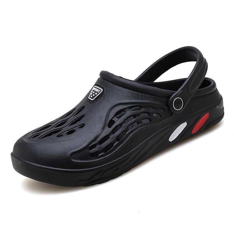 25 Hot Sales Comfortable Men Women Slippers Colorful Wholesale Sandy beach Hole shoes Soft Bottom Breathable and lightweight Sandals Lady Gentlemen