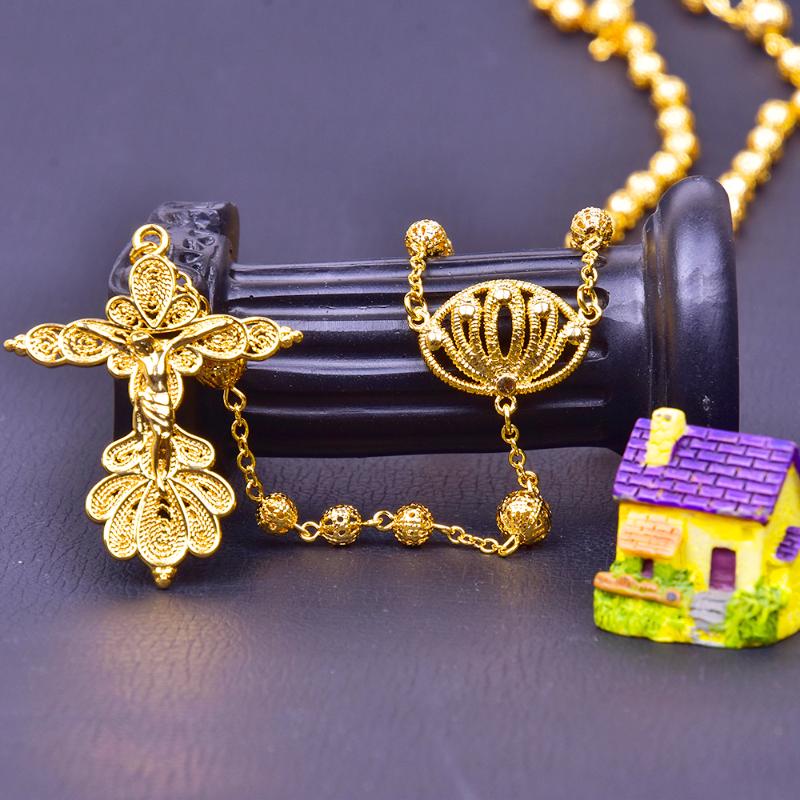 Pendant Necklaces Wholesale Cross Necklace Jewelry Simple Gold Jesus Women