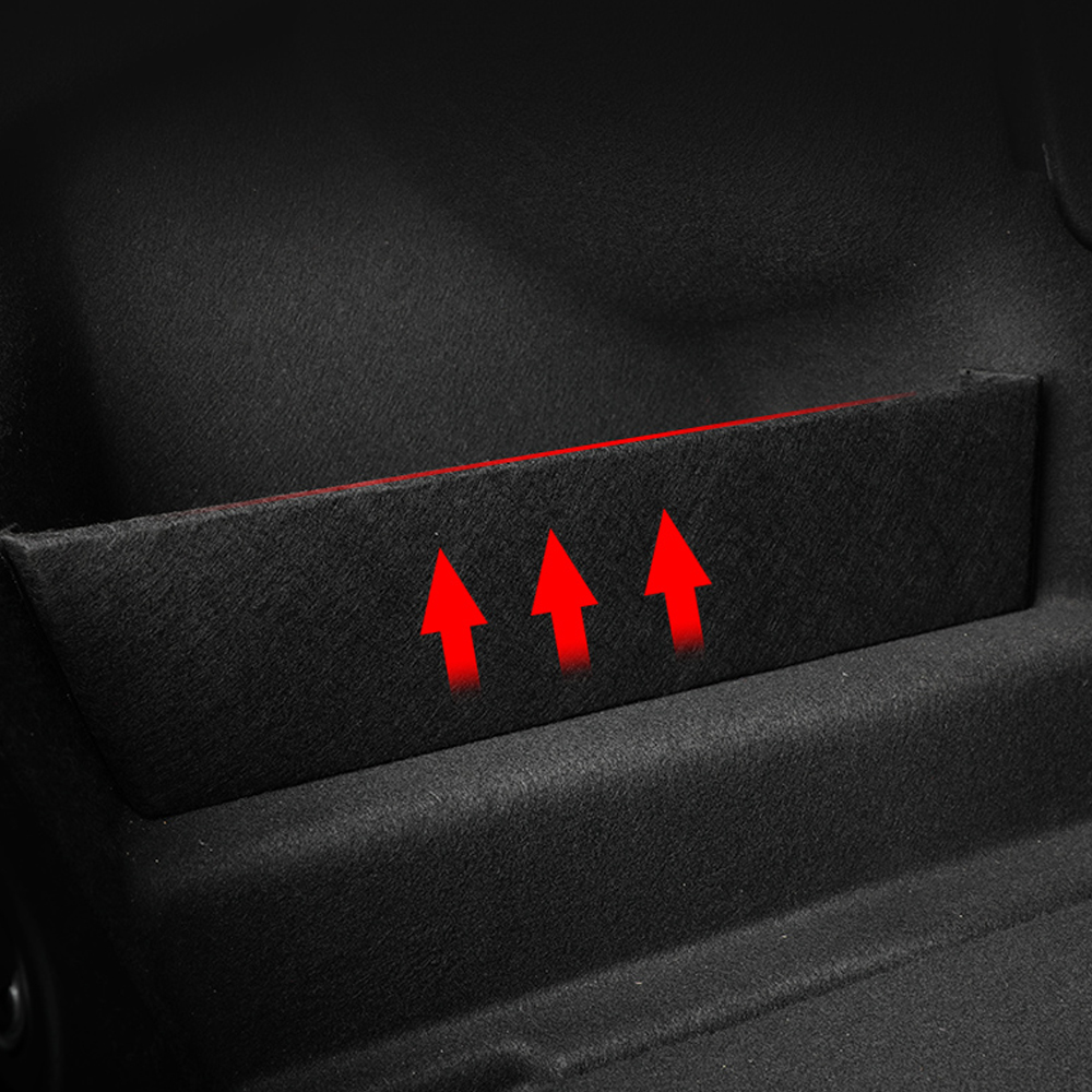 2025 new For Honda Accord 20082021 Car Accessories Organizer Board Flannel Auto Trunk Side Storage Partitions Plate Tail Box Shield271C34608