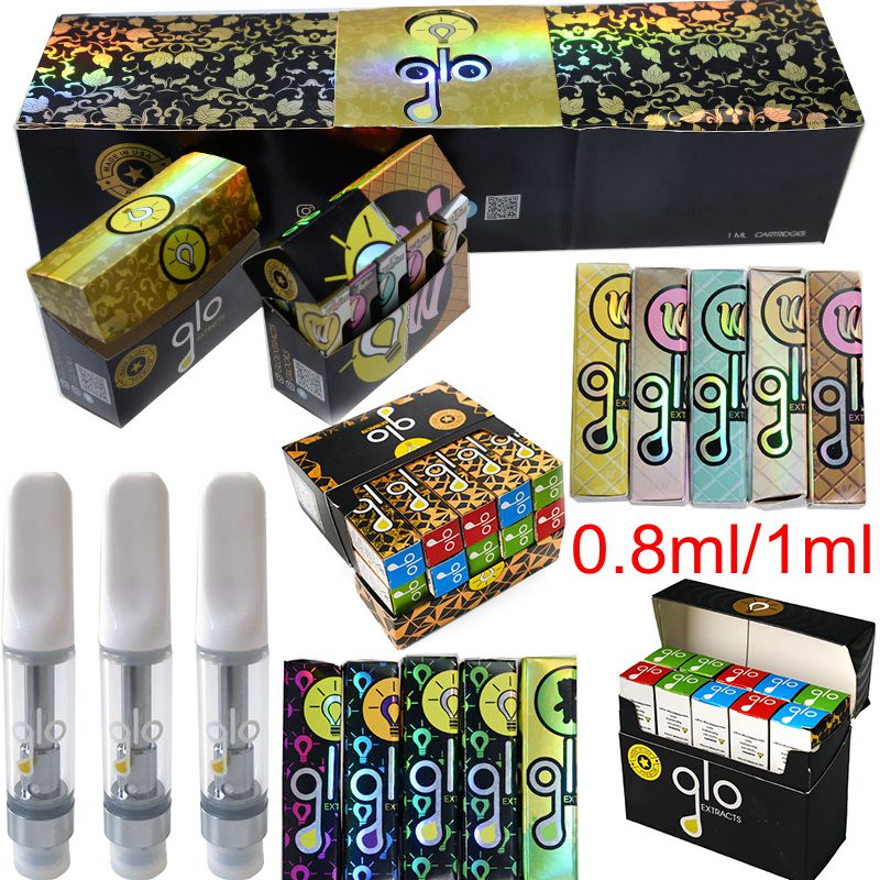 Glo Atomizers 510 Thread With Seal Sticker Vape Pen Cartrdges Packaging Carts 0.8ml 1m Ceramic Empty Oil Thick Wax Vaporizers Extracts 10 Colors
Glo Atomizers 510 Thread With Seal Sticker Vape Pen Cartrdges Packaging Carts 0.8ml 1m Ceramic Empty Oil Thick Wax Vaporizers Extracts 10 Colors