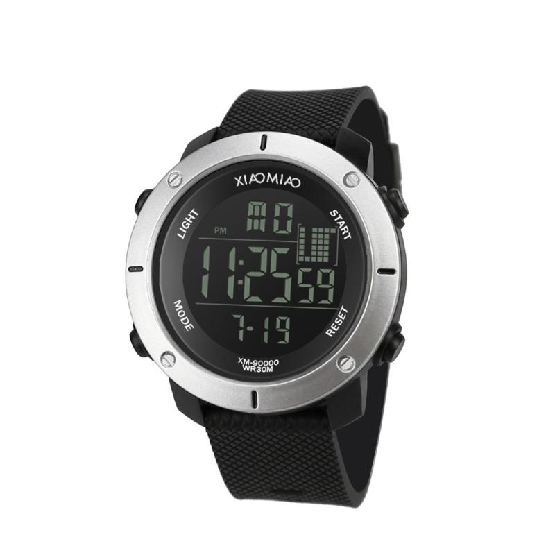 Wristwatches Luxury Men Watch Analog Digital Military Sport LED Waterproof Wrist Watches Clock Reloj Hombre, Black
Wristwatches Luxury Men Watch Analog Digital Military Sport LED Waterproof Wrist Watches Clock Reloj Hombre, Black