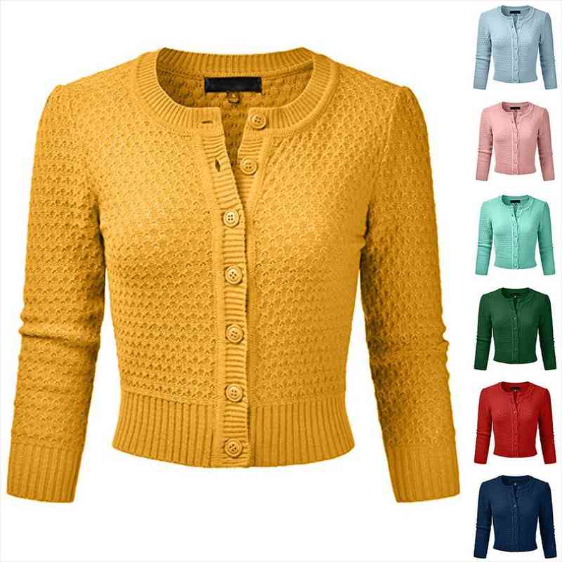 Women Spring Female Knit Womens Sweaters Cardigan Coat Short A Little Shawl Knitted Jacket 22 Colors Dropship, White;black
Women Spring Female Knit Womens Sweaters Cardigan Coat Short A Little Shawl Knitted Jacket 22 Colors Dropship, White;black
