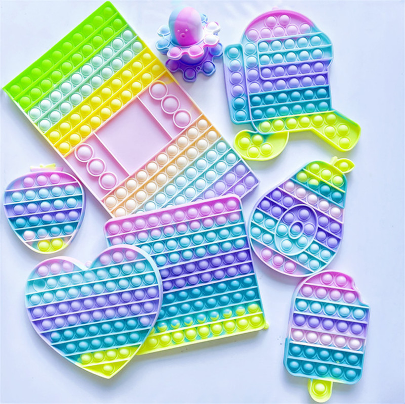 Giant Macarone Rainbow Color Sensory Bubbles Popper Toys Fidget Push Pop Boards Super Large Mega Jumbo Finger Puzzle Desktop Game
Giant Macarone Rainbow Color Sensory Bubbles Popper Toys Fidget Push Pop Boards Super Large Mega Jumbo Finger Puzzle Desktop Game