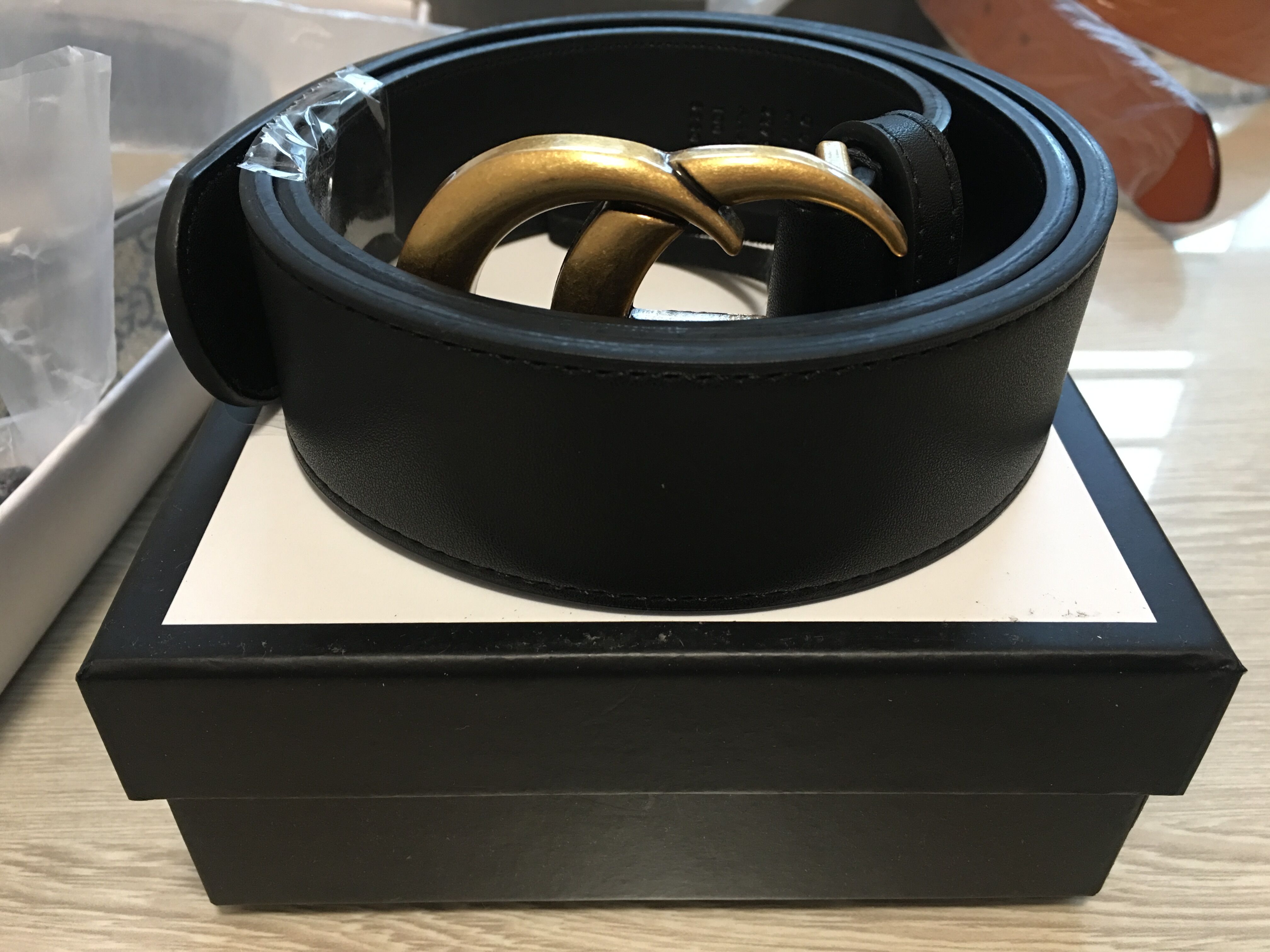 Men Designers Belts Fashion Mens Genuine Leather Black And Brown Belt Women Big Gold g Buckle Classic Casual Waistband Ceinture, Black;brown
Men Designers Belts Fashion Mens Genuine Leather Black And Brown Belt Women Big Gold g Buckle Classic Casual Waistband Ceinture, Black;brown