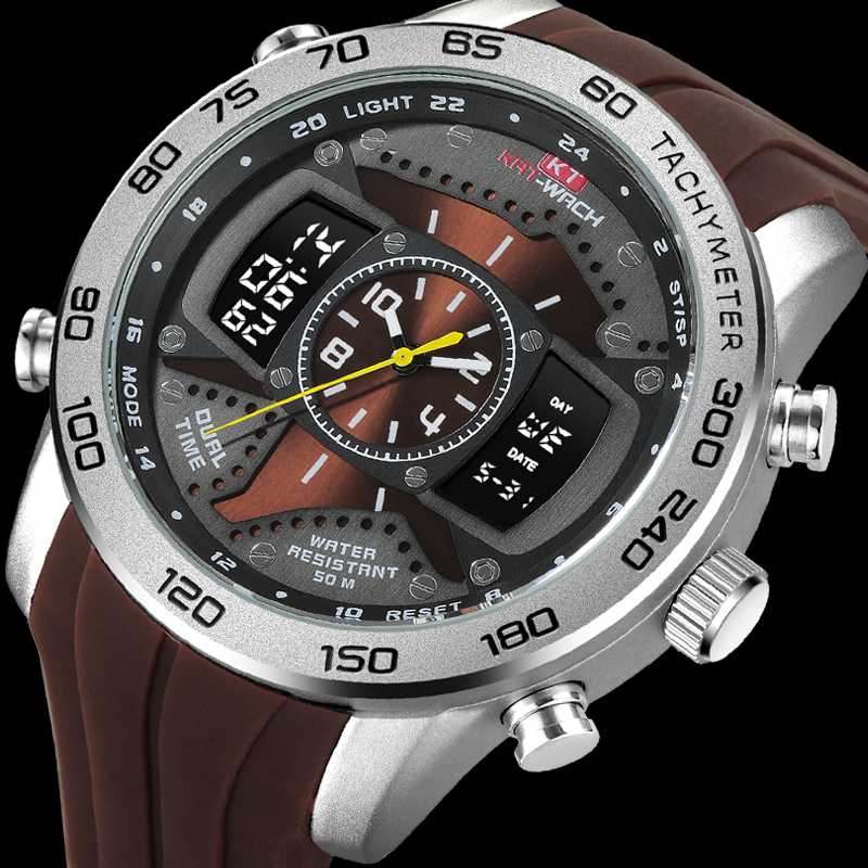 Wristwatches KT Watches Men 2021 Wrist Watch Quartz Sport Sicilion Gifts Luxury Waterproof Chronograph Analog Digital Mans Black KT714
Wristwatches KT Watches Men 2021 Wrist Watch Quartz Sport Sicilion Gifts Luxury Waterproof Chronograph Analog Digital Mans Black KT714