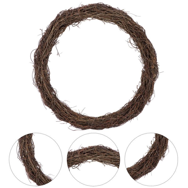 Christmas Decorations 1pc DIY Rattan Ring Wreath Garland Hanging For Xmas
Christmas Decorations 1pc DIY Rattan Ring Wreath Garland Hanging For Xmas