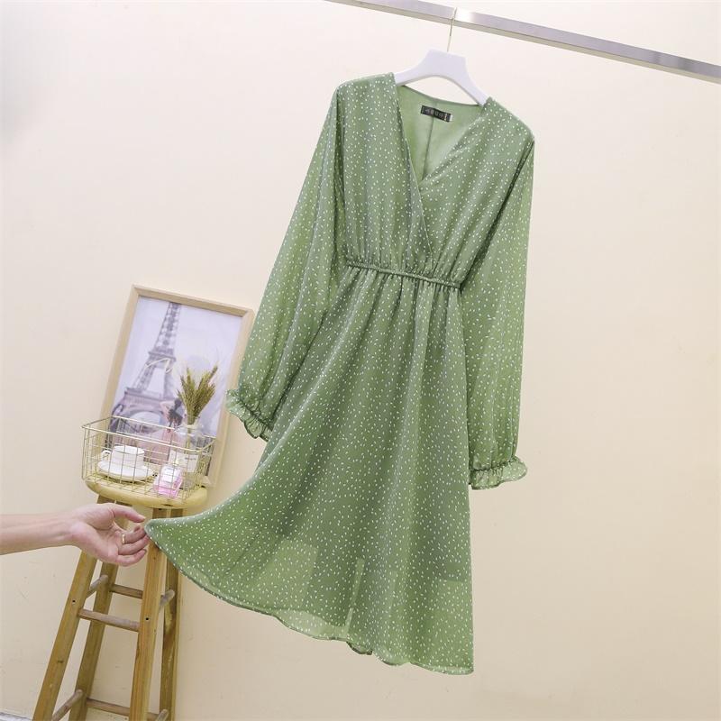 Casual Dresses Vintage Dress 2022 Autumn High Waist V-neck Black Ruffle Dot Princess Sleeve Floral Robe Femme 16950, Black;gray
Casual Dresses Vintage Dress 2022 Autumn High Waist V-neck Black Ruffle Dot Princess Sleeve Floral Robe Femme 16950, Black;gray