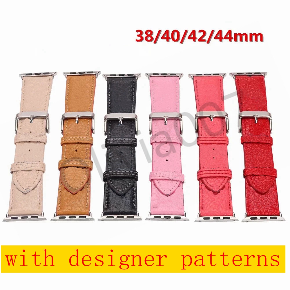 M designer Watchbands for watch strap 42mm 38mm 40mm 44mm iwatch 1 2 3 4 5 bands Leather Strap Bracelet Fashion Stripes O007
M designer Watchbands for watch strap 42mm 38mm 40mm 44mm iwatch 1 2 3 4 5 bands Leather Strap Bracelet Fashion Stripes O007