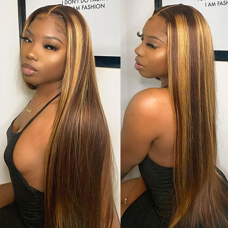 Highlight Blonde 180 Density Lace Front Wig Brazilian Remy Human Hair Wigs for Women Straight 13x4 Lace Front Human Hair Wigs, As the picture shows
Highlight Blonde 180 Density Lace Front Wig Brazilian Remy Human Hair Wigs for Women Straight 13x4 Lace Front Human Hair Wigs, As the picture shows
