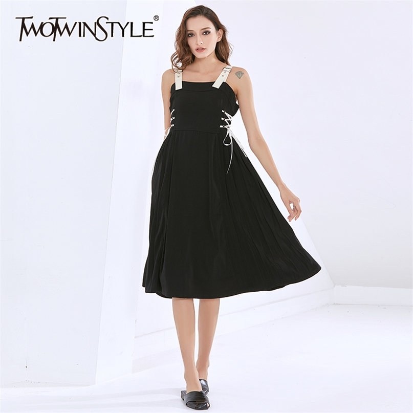 Bandage Dress For Women Square Collar Sleeveless Cross Ruched High Waist Vintage Dresses Female Summer Clothes 210520, Black
Bandage Dress For Women Square Collar Sleeveless Cross Ruched High Waist Vintage Dresses Female Summer Clothes 210520, Black