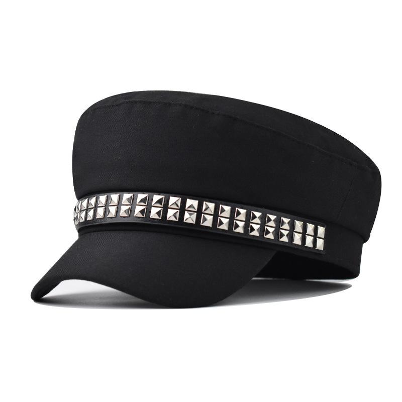Berets 2021 Fashion Autumn Female Spring Woman Retro Rivets Womens Military Hats Ladies Octagonal Hat Cap Sboy, Black
Berets 2021 Fashion Autumn Female Spring Woman Retro Rivets Womens Military Hats Ladies Octagonal Hat Cap Sboy, Black