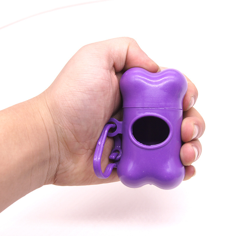 Newpet For Dogs Waste Holder - Plastic Garbage Bag Dispenser Carrier Case Dog Supplies Accessories