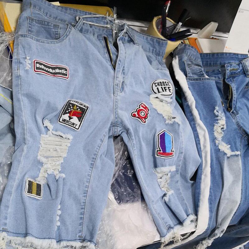 Summer Fashion Mens Ripped Shorts Street Distressed Hole Denim Short Pants For Men Stylist Casual Jeans Size S-3XL, Blue
Summer Fashion Mens Ripped Shorts Street Distressed Hole Denim Short Pants For Men Stylist Casual Jeans Size S-3XL, Blue
