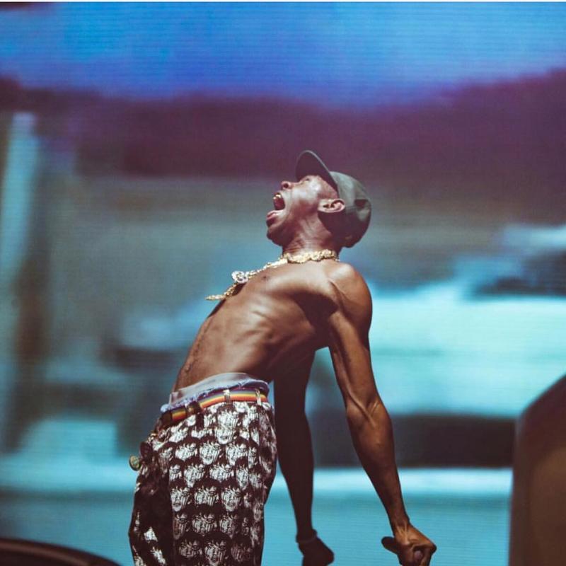 Novelty Golf Punk Face Cry Le Fleur Tyler The Creator FIND SOME TIME CREWNECK Casual Pants Straight Thicken #AB10 Men's