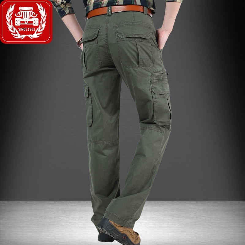 Zhan Di Ji Pu multi bag pure cotton washed Pants Khaki thin men's pants 9913, Army green
Zhan Di Ji Pu multi bag pure cotton washed Pants Khaki thin men's pants 9913, Army green