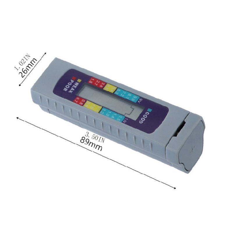 Digital Battery Tester Universal Capacity Detector For Aa/Aaa 1.5V 9V Lithium 83XA