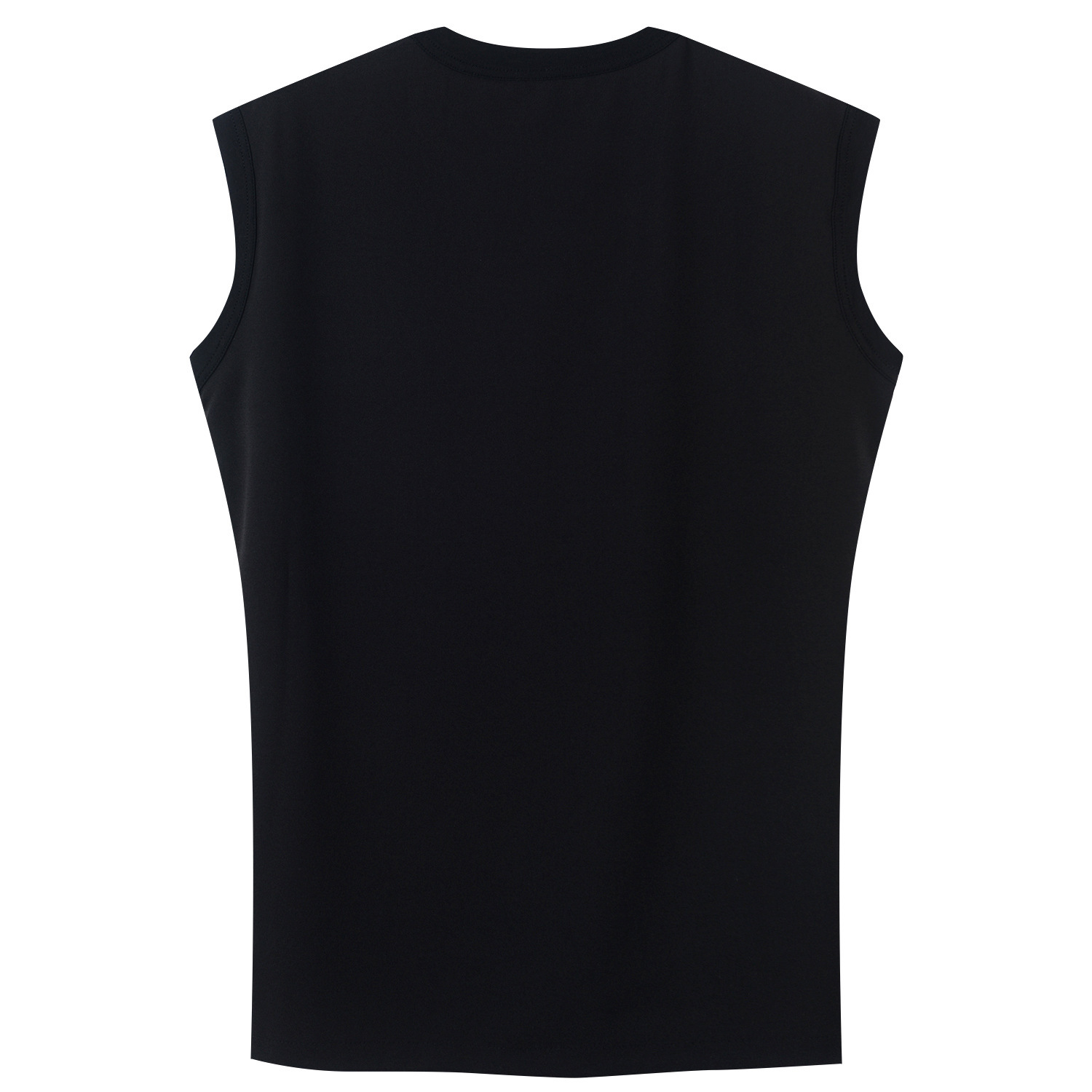 DEAT summer fashion women U-neck sleeveless pin spliced asymmetrical T-shirt female top tide WR31300L 210428