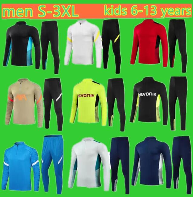 2022 Mens soccer tracksuit jogging 21 22 Men and kids Football Tracksuits Training suit 2021 survetement de foot chandal de futbol Tuta
2022 Mens soccer tracksuit jogging 21 22 Men and kids Football Tracksuits Training suit 2021 survetement de foot chandal de futbol Tuta