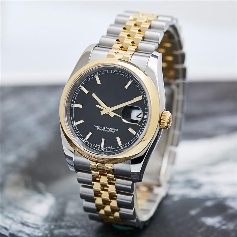 High Quality Asian Watch 2813 Sports Automatic Mechanical Fashion Men's Watches 36mm Dial Luxury 18K Gold Stainless Steel Strap Sapphir, White
High Quality Asian Watch 2813 Sports Automatic Mechanical Fashion Men's Watches 36mm Dial Luxury 18K Gold Stainless Steel Strap Sapphir, White
