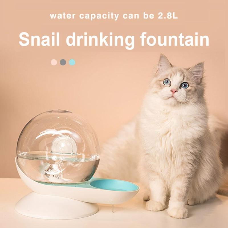 Cat Bowls & Feeders 2.8L Snail Shaped Bowl Pet Dog Automatic Water Dispenser Drinking Fountain
Cat Bowls & Feeders 2.8L Snail Shaped Bowl Pet Dog Automatic Water Dispenser Drinking Fountain