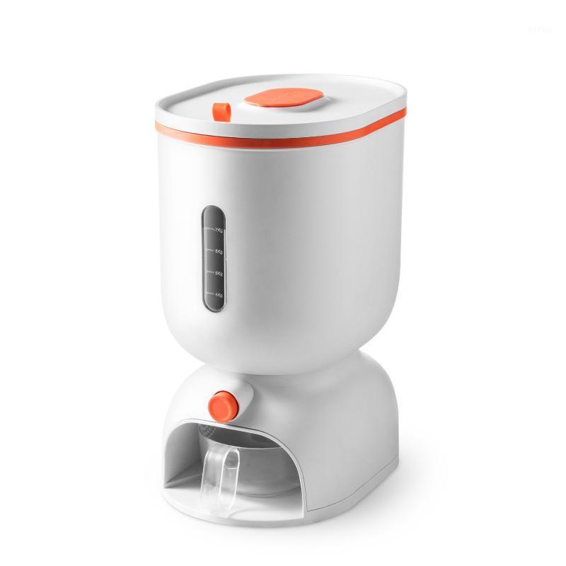 Storage Bottles & Jars Rice Dispenser Container With Measuring Cup Press To Dispense 14.3/24.3Lbs Capacity Sealed Kitchen Grain Bucket Tank
Storage Bottles & Jars Rice Dispenser Container With Measuring Cup Press To Dispense 14.3/24.3Lbs Capacity Sealed Kitchen Grain Bucket Tank