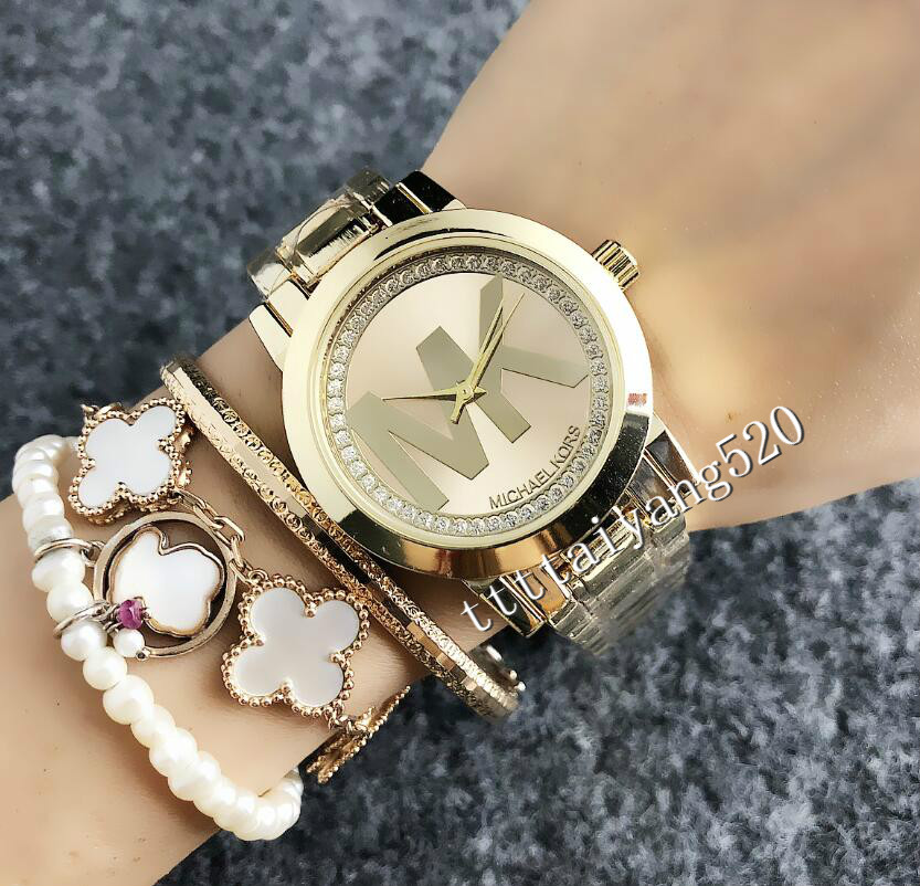 018 michael mk kors Fashion designer Watches women Girl Big letters women Clock Wristwatch steel band watch Quartz watch men, Black;brown
018 michael mk kors Fashion designer Watches women Girl Big letters women Clock Wristwatch steel band watch Quartz watch men, Black;brown