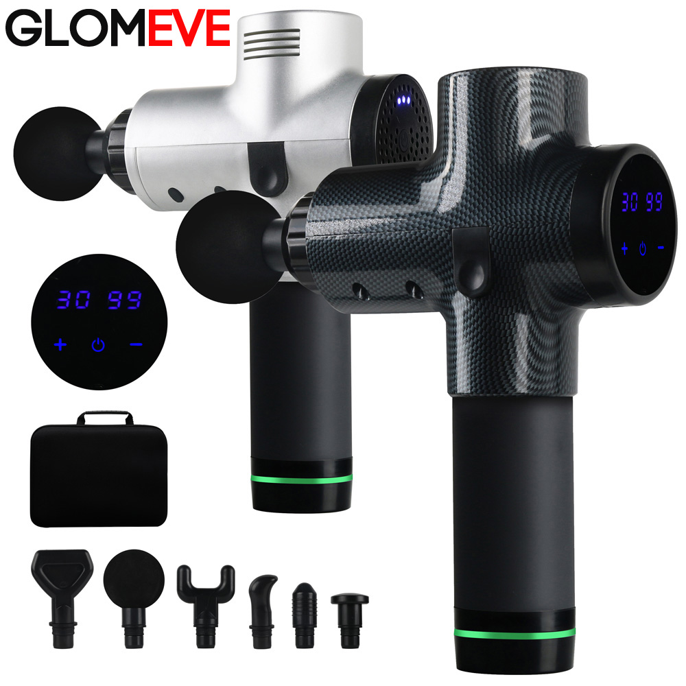 LCD Touch screen Massage Gun Professional Deep Tissue Body Massager for Muscle Tension Relief with 6 Massage Heads Fascial Gun
LCD Touch screen Massage Gun Professional Deep Tissue Body Massager for Muscle Tension Relief with 6 Massage Heads Fascial Gun